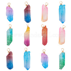 Pendenti in quarzo tinto naturale 20 pz&nbsp;PALLOY-TAC0246