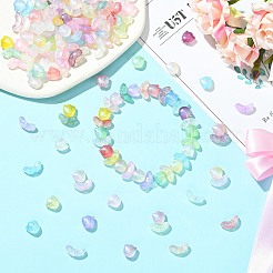 200 Stück 2 Stile leuchtende transparente Acrylperlen&nbsp;RESI-CJ0005-19