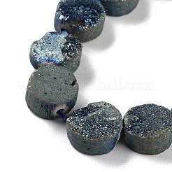 Elettrodeposte druzy naturale perline agata fili&nbsp;G-M433-01D