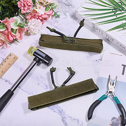 Reißverschlussleiste aus Nylon und Kunststoff für taktische Outdoor-Westen&nbsp;DIY-WH0128-60B
