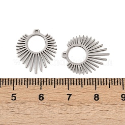 201 Edelstahlanhänger&nbsp;STAS-U052-02E-P