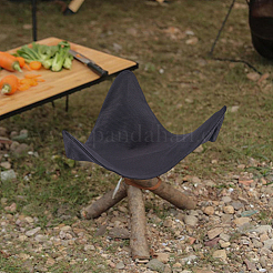 Taburete triangular de tela para exterior&nbsp;AJEW-WH20022-09D
