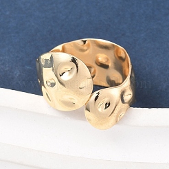 Bracciale e anello in ferro martellato a forma di serpente&nbsp;SJEW-G085-01G