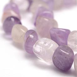 Natürliche Lavendel-Amethyst-Perlenstränge&nbsp;G-F464-12