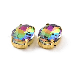 Ovaler Strass zum Aufnähen&nbsp;DIY-E062-06G-B05