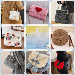 4 estilo de lámina de lona de malla plástica&nbsp;DIY-TA0015-42