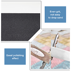 2 set di 2 carte vetrate per lucidatura abrasiva&nbsp;TOOL-AR0001-05