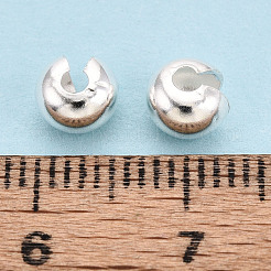 925 cubre cuentas engarzadas de plata esterlina&nbsp;STER-T008-37S-01