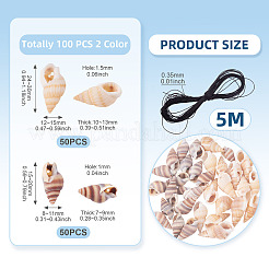 DIY-Sets zum Herstellen von Armbändern/Halsketten&nbsp;DIY-CW0001-44