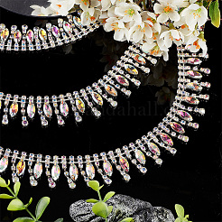 Chaînes de coupe en alliage strass&nbsp;FIND-WH0111-368