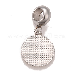304 Edelstahl Kristall Strass europäischen baumeln Charms&nbsp;STAS-F278-21P