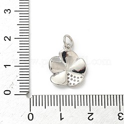 Pendentifs avec zircon cubiques à micro-pavés en laiton&nbsp;KK-S338-08P