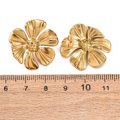 Valentinstag-Ohrstecker aus Edelstahl 304&nbsp;EJEW-C184-01B-G
