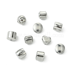 12 Stück 6 Stile 304 Edelstahl Verschlüsse im europäischen Stil&nbsp;STAS-CJ0002-77