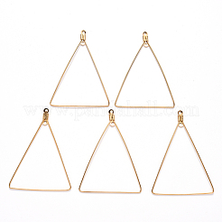 Pendenti in filo di acciaio inossidabile 304 con placcatura sotto vuoto pvd&nbsp;X-STAS-S103-12G