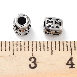 304 Edelstahlperlen&nbsp;STAS-M057-42AS-01