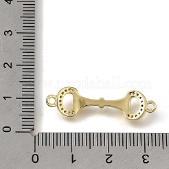 Maillons de mors de cheval en laiton&nbsp;KK-C262-27G