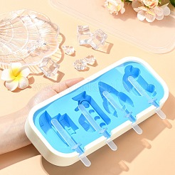 Moule à glace en silicone en forme de voiture fusée&nbsp;ST-CJ0043-080