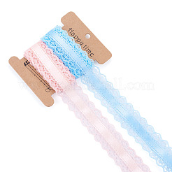 Garniture en dentelle polyester 4 verges 2 couleurs&nbsp;OCOR-TADJ0001-02C