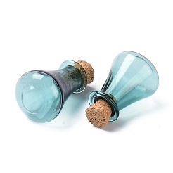 Bottiglie di sughero di vetro&nbsp;X1-AJEW-O032-01G