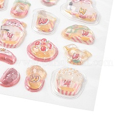 Kunststoff-3D-Puffy-Aufkleber&nbsp;DIY-H178-01C