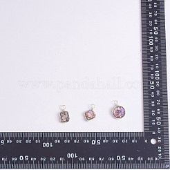 8pcs 4 Stile natürliche Abalone-Muschel / Paua-Muschel-Anhänger&nbsp;FIND-SZ0003-08