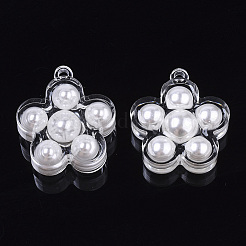 Pendentifs en acrylique transparent &nbsp;X-TACR-R146-001