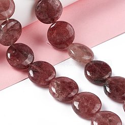 Fragola naturale perle di quarzo fili&nbsp;G375-29