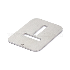 Pendentifs en acier inoxydable 304 anti-ternissement&nbsp;STAS-K216-49T-P
