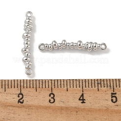 Verbindungsstück mit Perlen aus Messing&nbsp;KK-P284-08P