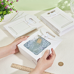 Rechteckige Geschenktüten aus Kraftpapier&nbsp;ABAG-WH0038-27A-02