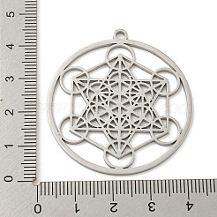 Anlaufgeschützte Anhänger aus 304er Edelstahl&nbsp;STAS-P342-07P