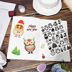 Klarsichtstempel aus PVC-Kunststoff&nbsp;DIY-WH20037-007