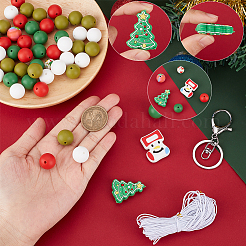 DIY-Set zur Herstellung von Weihnachtsschlüsselanhängern&nbsp;DIY-SC0022-54