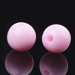 Perline palla acrilico bubblegum solido&nbsp;SACR-R835-8mm-11