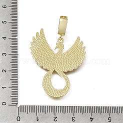 Messing micro pave klare zirkonia anhänger&nbsp;CU-CBA108A-12G