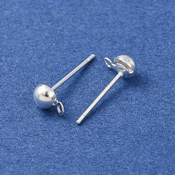 Fornituras de aretes de latón&nbsp;LS-KK-G604-01S-01