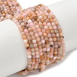 Natürliche rosa Opalkorne Stränge&nbsp;G-C201-B03-3mm