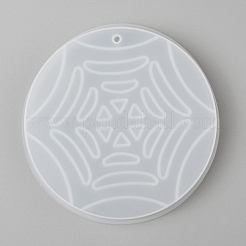 Halloween bricolage pendentif toile d'araignée moules en silicone&nbsp;DIY-P006-36