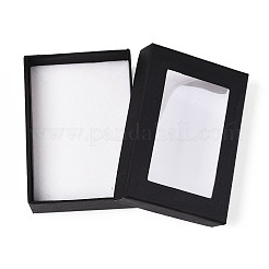 San valentino rettangolo giorno presenta imballi di cartone insieme dei monili scatole&nbsp;LS-CBOX-S001-90x65mm-02