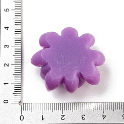 Cabujones decodificados de resina opaca de dos tonos&nbsp;RESI-K042-01A