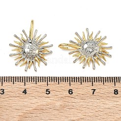 Messing Anhänger & Charms&nbsp;KK-A294-02C-GP