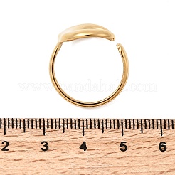Anelli con polsino in acciaio inossidabile 304 per donna&nbsp;LS-RJEW-B137-02G-03