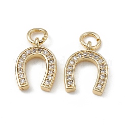 Breloques en laiton avec zircone cubique de micro pave&nbsp;LS-KK-E068-VB278