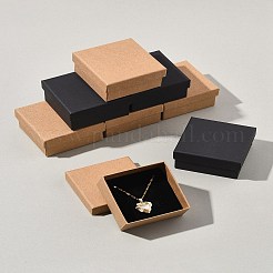 12 Stück 2 Farben Karton Papier Schmuck Set Boxen&nbsp;CBOX-FS0001-01