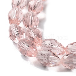 Chapelets de perles en verre&nbsp;EGLA-E010-8x12mm-12