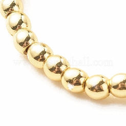 Anello da dito con perline a colonna di giada bianca naturale con ematite sintetica&nbsp;RJEW-JR00460-02