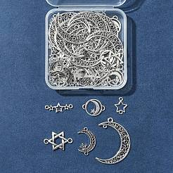 60 pz 6 stili pendenti in lega stile tibetano&nbsp;TIBE-FS0003-22