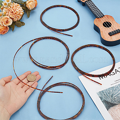 Bande de purfling pour reliure de guitare&nbsp;FIND-WH0018-41B-02