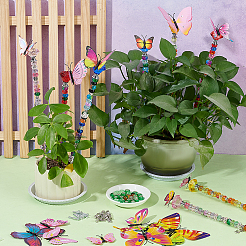 Kit fai da te per pali da giardino con perline&nbsp;DIY-OC0015-63